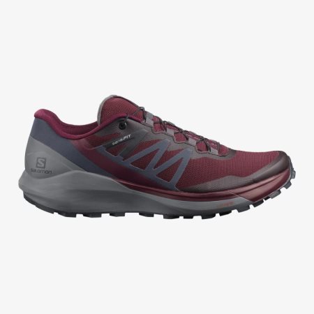 Salomon SENSE RIDE 4 Laufschuhe Damen Rot [4XOC-W]